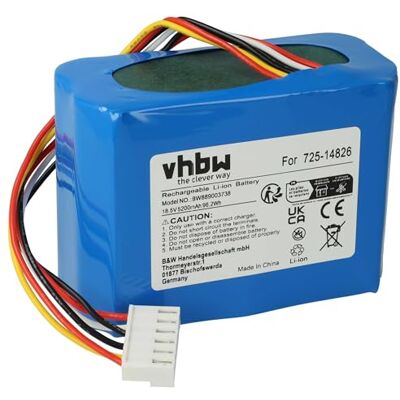 vhbw Batterie compatible avec Robomow 1000 PRO, 2000 PRO, RK, 1000, 2000 robot tondeuse 5200mAh 18,5V Li-Ion vhbw Batterie compatible avec Robomow 1000 PRO, 2000 PRO, RK, 1000, 2000 robot tondeuse 5200mAh 18,5V Li-Ion