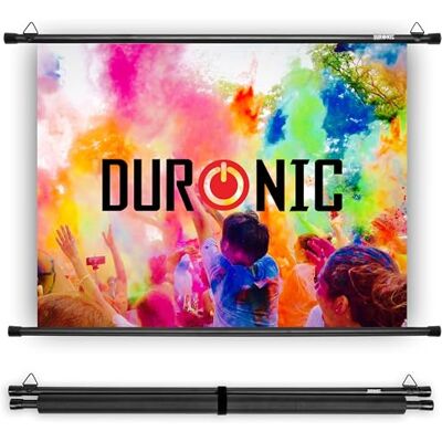 Duronic BPS60 4:3 Ecran de Projection TV et home cinema de 60 Pouces 152 cm 122 x 91 cm Fixation par crochets Barres lestées Toile pour vidéoprojecteur Gain +1 idéal pour 3D 8K 4K 1080P Duronic BPS60 4:3 Ecran de Projection TV et home cinema de 60 Pouces 152 cm 122 x 91 cm Fixation par crochets Barres lestées Toile pour vidéoprojecteur Gain +1 idéal pour 3D 8K 4K 1080P