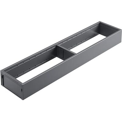 Blum AMBIA-LINE organiseur de tiroir en acier thermolaqué idéal pour cuisine, salle de bain et habitat extensible modulairement 42×10×5 cm avec plaque magnétique Gris Orion Blum AMBIA-LINE organiseur de tiroir en acier thermolaqué idéal pour cuisine, salle de bain et habitat extensible modulairement 42×10×5 cm avec plaque magnétique Gris Orion
