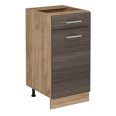 Vicco Meuble cuisine "R-Line", Gris noble, 40cm 1 Tiroir · Sans plan de travail · Pieds réglables en hauteur · ✓ Accès facile · Librement combinable Vicco Meuble cuisine "R-Line", Gris noble, 40cm 1 Tiroir · Sans plan de travail · Pieds réglables en hauteur · ✓ Accès facile · Librement combinable