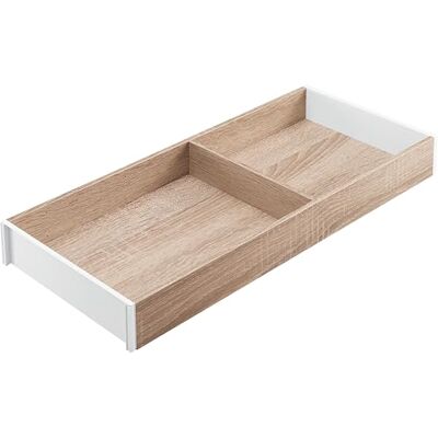 Blum AMBIA-LINE organiseur de tiroir en décor bois haut de gamme idéal cuisine, bain, dressing utilisable modulairement et tenue sûre par pieds antidérapants 42×22×5 cm Chêne Bardolino Blum AMBIA-LINE organiseur de tiroir en décor bois haut de gamme idéal cuisine, bain, dressing utilisable modulairement et tenue sûre par pieds antidérapants 42×22×5 cm Chêne Bardolino