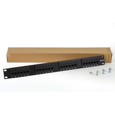 LINK Panneau Patch 24 ports 19" Utp Catégorie 5E bornier Type 110 Idc LINK Panneau Patch 24 ports 19" Utp Catégorie 5E bornier Type 110 Idc