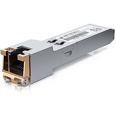 Ubiquiti Networks UF-RJ45-1G Module émetteur-récepteur de réseau Cuivre 1000 Mbit/s SFP Modules émetteurs-récepteurs de réseau (Cuivre, 1000 Mbit/s, SFP, 100 m, Métallique) Ubiquiti Networks UF-RJ45-1G Module émetteur-récepteur de réseau Cuivre 1000 Mbit/s SFP Modules émetteurs-récepteurs de réseau (Cuivre, 1000 Mbit/s, SFP, 100 m, Métallique)