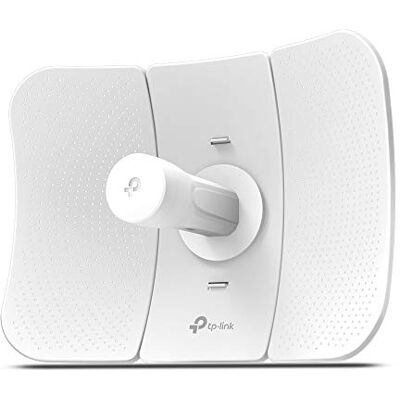 TP-Link 5 GHz 150 Mbps 23 dBi Point d'accès extérieur haute puissance 802.11n/a Antenne directionnelle double polarisation 23 dBi PoE passif (CPE605) TP-Link 5 GHz 150 Mbps 23 dBi Point d'accès extérieur haute puissance 802.11n/a Antenne directionnelle double polarisation 23 dBi PoE passif (CPE605)