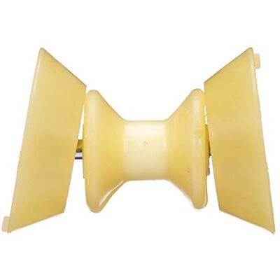 SEACHOICE 56600 Rouleau d'arc avec clochettes – Convient pour support de 4 po de large – 1/2 pouce ID – Doré – Garantie 5 ans SEACHOICE 56600 Rouleau d'arc avec clochettes – Convient pour support de 4 po de large – 1/2 pouce ID – Doré – Garantie 5 ans