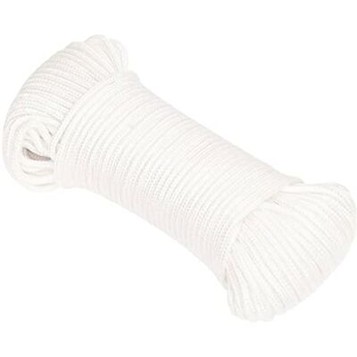 vidaXL Corde de bateau Blanc complet 5 mm 250 m Polypropylène vidaXL Corde de bateau Blanc complet 5 mm 250 m Polypropylène
