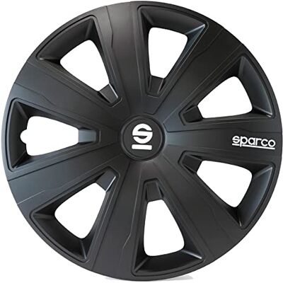 SPARCO Jeu d'enjoliveurs Palermo 14-inch noir SPARCO Jeu d'enjoliveurs Palermo 14-inch noir