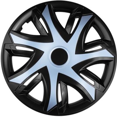NRM Lot de 4 enjoliveurs N-Power bleu azur/noir 14 NRM Lot de 4 enjoliveurs N-Power bleu azur/noir 14