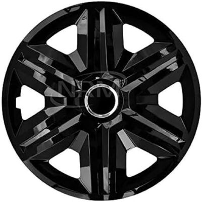 NRM Lot de 4 enjoliveurs Fast noirs 14'' NRM Lot de 4 enjoliveurs Fast noirs 14''