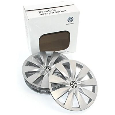 Volkswagen 5TA071456 Radzierblende Lot de 4 capuchons de roue 16 pouces Volkswagen 5TA071456 Radzierblende Lot de 4 capuchons de roue 16 pouces