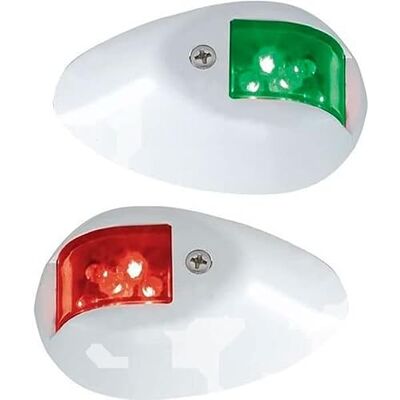Kit de Lumières LED de Navigation Bâbord/Tribord 42.8mA 36x56x89 Mm Kit de Lumières LED de Navigation Bâbord/Tribord 42.8mA 36x56x89 Mm