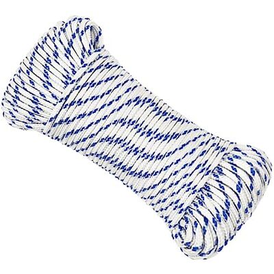 vidaXL Boot touw 4 mm 50 m polypropyleen wit vidaXL Boot touw 4 mm 50 m polypropyleen wit