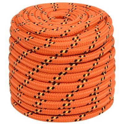 vidaXL Corde de bateau Orange 18 mm 50 m Polypropylène vidaXL Corde de bateau Orange 18 mm 50 m Polypropylène