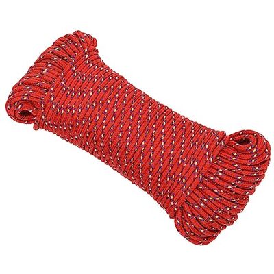 vidaXL Corde de bateau Rouge 4 mm 50 m Polypropylène vidaXL Corde de bateau Rouge 4 mm 50 m Polypropylène