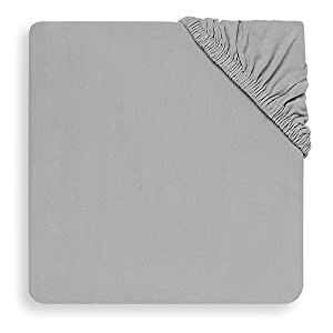 Jollein Drap-Housse en Jersey Little Lemonade, 140 cm Longueur x 70 cm Largeur/150 cm Longueur x 75 cm Largeur, Gris Soft Jollein Drap-Housse en Jersey Little Lemonade, 140 cm Longueur x 70 cm Largeur/150 cm Longueur x 75 cm Largeur, Gris Soft