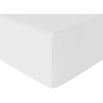 Drap-housse en microfibre Amazon Basics - Double - Blanc brillant Drap-housse en microfibre Amazon Basics - Double - Blanc brillant