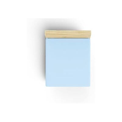 Nuit Des Rêves Premium Ranforce Double Fitted Sheet, Light Blue, 140 x 190 + 30 cm 100% coton, 155 fils, 117 g/m² Lavable en machine à 30 °C, doux et durable Nuit Des Rêves Premium Ranforce Double Fitted Sheet, Light Blue, 140 x 190 + 30 cm 100% coton, 155 fils, 117 g/m² Lavable en machine à 30 °C, doux et durable