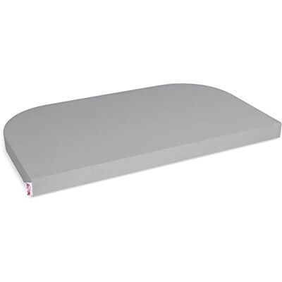 babybay Drap-housse jersey deluxe adapté aux modèles Maxi, Midi, Boxspring, Comfort et Comfort Plus, gris, 89 x 50 cm (1 pack) babybay Drap-housse jersey deluxe adapté aux modèles Maxi, Midi, Boxspring, Comfort et Comfort Plus, gris, 89 x 50 cm (1 pack)