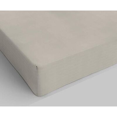 Drap-housse Maxy Gris - Microfibre Élégante, King Size, 35cm Coins Drap-housse Maxy Gris - Microfibre Élégante, King Size, 35cm Coins