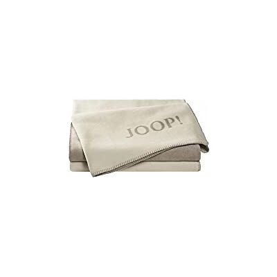 Joop! Plaid uni Double Face 693426 Plume écru/Coton dralon Dimensions : 200 x 150 cm Joop! Plaid uni Double Face 693426 Plume écru/Coton dralon Dimensions : 200 x 150 cm