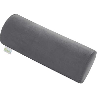 Bodyprotect Traversin avec housse en microfibre douce Coussin orthopédique Rouleau de positionnement pour les genoux Mousse à mémoire de forme 15 x 40 cm Gris Bodyprotect Traversin avec housse en microfibre douce Coussin orthopédique Rouleau de positionnement pour les genoux Mousse à mémoire de forme 15 x 40 cm Gris