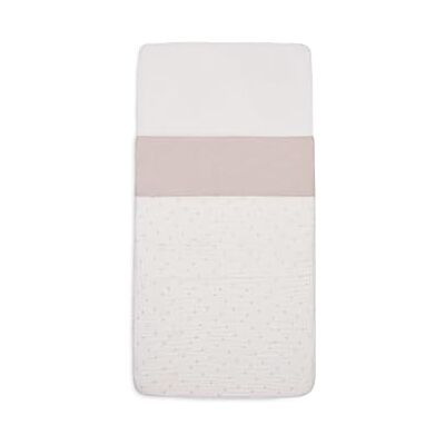 Linge de Lit Bébé Jollein - Slub Nougat - 120x150cm Linge de Lit Bébé Jollein - Slub Nougat - 120x150cm