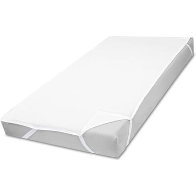 Totsy Baby Protege matelas imperméable 50x100 cm housse protection anti acariens matelas couvre et protège-matelas lavable alèse pour lit d'enfant ou protège surmatelas 50 x 100 cm Totsy Baby Protege matelas imperméable 50x100 cm housse protection anti acariens matelas couvre et protège-matelas lavable alèse pour lit d'enfant ou protège surmatelas 50 x 100 cm