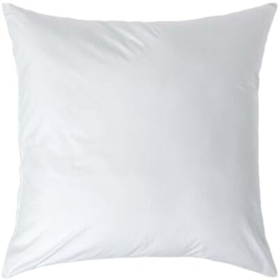 HOMESCAPES Taie d'oreiller 80x80 cm en 100% Coton égyptien 200 Fils Coloris Blanc HOMESCAPES Taie d'oreiller 80x80 cm en 100% Coton égyptien 200 Fils Coloris Blanc