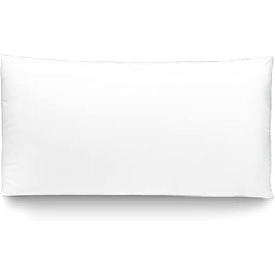 Cecotec Flow PureComfort Coussin 150 cm en fibres de soie, Traitement anti-acarien et antibactérien, confort maximal, solidité moyenne, doublure lavable Cecotec Flow PureComfort Coussin 150 cm en fibres de soie, Traitement anti-acarien et antibactérien, confort maximal, solidité moyenne, doublure lavable
