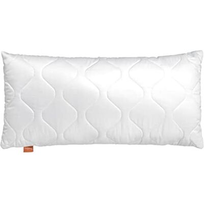 sleepling Oreiller Komfort 100-40 x 70 cm Certifié Ökotex Lavable jusqu'à 60 °C Fabriqué en UE Blanc sleepling Oreiller Komfort 100-40 x 70 cm Certifié Ökotex Lavable jusqu'à 60 °C Fabriqué en UE Blanc