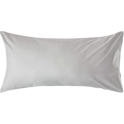 HOMESCAPES Taie d'oreiller 50x90 cm en 100% Coton égyptien 200 Fils Coloris Gris HOMESCAPES Taie d'oreiller 50x90 cm en 100% Coton égyptien 200 Fils Coloris Gris