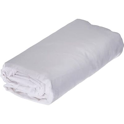 Nuit des Vosges 2094435 Cotoval Drap Housse Uni Coton Blanc 160 x 200 cm Nuit des Vosges 2094435 Cotoval Drap Housse Uni Coton Blanc 160 x 200 cm
