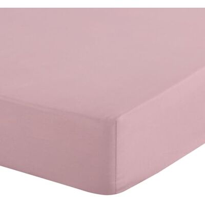 Eurofirany Drap-housse 160 x 200 cm Drap-housse basique en coton avec élastique Résistant Pour matelas épais de 30 cm de profondeur Plusieurs couleurs, poudre Eurofirany Drap-housse 160 x 200 cm Drap-housse basique en coton avec élastique Résistant Pour matelas épais de 30 cm de profondeur Plusieurs couleurs, poudre