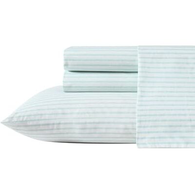 Tommy Bahama Cool Beach Stripe Parure de lit en percale de coton, super doux, certification Oeko-Tex, décoration d'intérieur, King Size, turquoise Tommy Bahama Cool Beach Stripe Parure de lit en percale de coton, super doux, certification Oeko-Tex, décoration d'intérieur, King Size, turquoise