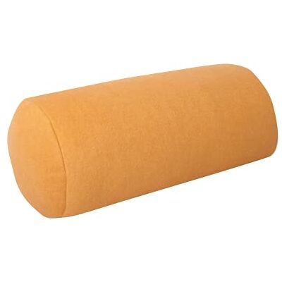 Dr. Berger Traversin d'environ 40 x 16 cm avec garnissage en fibres sphériques, soutien particulièrement doux pour la nuque et le cou, avec housse double polaire jaune moutarde en 100% coton certifié Dr. Berger Traversin d'environ 40 x 16 cm avec garnissage en fibres sphériques, soutien particulièrement doux pour la nuque et le cou, avec housse double polaire jaune moutarde en 100% coton certifié