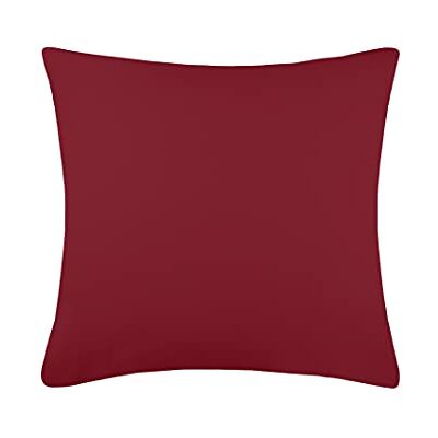 Stof LOVELY CASA Taie d'oreiller Sac Modèle Cottage Rouge 65x65 cm 100% Coton Stof LOVELY CASA Taie d'oreiller Sac Modèle Cottage Rouge 65x65 cm 100% Coton