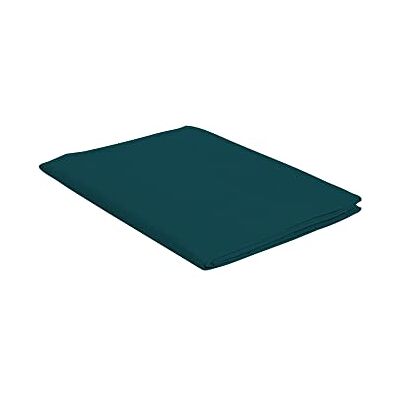 Italian Bed Linen Max color MT-MX-verde petrolio-1P Drap tissu d'ameublement couleur unie,170x300cm,Vert pétrole, 100 % coton, SINGLE Italian Bed Linen Max color MT-MX-verde petrolio-1P Drap tissu d'ameublement couleur unie,170x300cm,Vert pétrole, 100 % coton, SINGLE