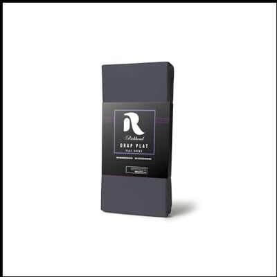 Richbond Drap Plat 1 Personne 180x270 En Microfibre Polyester Doublement Brossée Adapté Matelas Épais Doux, Respirant Et Facile d'Entretien Certifié OEKO-TEX (Sans Produits Chimiques) Carbone Richbond Drap Plat 1 Personne 180x270 En Microfibre Polyester Doublement Brossée Adapté Matelas Épais Doux, Respirant Et Facile d'Entretien Certifié OEKO-TEX (Sans Produits Chimiques) Carbone