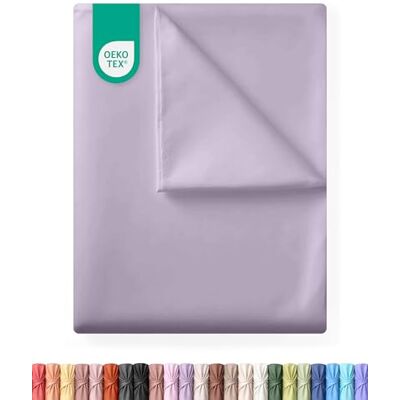 Utopia Bedding Drap plat sans élastique 270 x 290 cm Certifié OEKO-TEX Polyester brossé doux Microfibre Drap plat Lavande Utopia Bedding Drap plat sans élastique 270 x 290 cm Certifié OEKO-TEX Polyester brossé doux Microfibre Drap plat Lavande