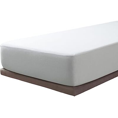 Savel Protège Matelas 135x190/200cm Antibactérien Housse de Matelas Respirant Certifiée OEKO-TEX Alèse Imperméable Savel Protège Matelas 135x190/200cm Antibactérien Housse de Matelas Respirant Certifiée OEKO-TEX Alèse Imperméable