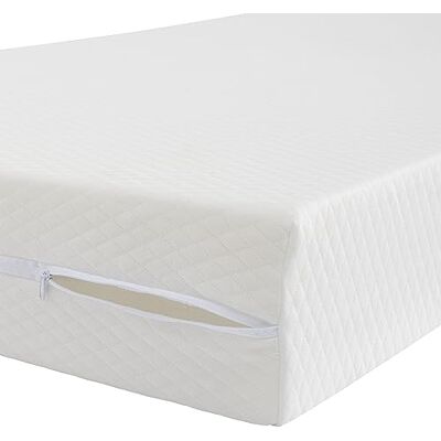 Terre de Nuit Housse rénove Matelas Blanche d'épaisseur 15 cm 70x190 Polyester Blanc Terre de Nuit Housse rénove Matelas Blanche d'épaisseur 15 cm 70x190 Polyester Blanc