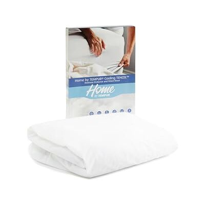 TEMPUR , Home by Protège-matelas thermorégulateur, petit lit simple 80 x 200 cm, 2 en 1 et drap-housse, Tencel rafraîchissant – Convient aux petits matelas simples britanniques et européens TEMPUR , Home by Protège-matelas thermorégulateur, petit lit simple 80 x 200 cm, 2 en 1 et drap-housse, Tencel rafraîchissant – Convient aux petits matelas simples britanniques et européens