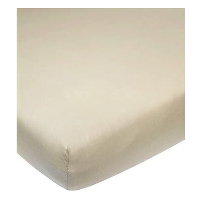MEYCO Home Basic Jersey Uni, drap pour 1 personne (drap avec qualité jersey doux, 100% coton, ajustement parfait grâce à un cordon élastique tout autour, respirant, taille : 90 x 200 cm), sable MEYCO Home Basic Jersey Uni, drap pour 1 personne (drap avec qualité jersey doux, 100% coton, ajustement parfait grâce à un cordon élastique tout autour, respirant, taille : 90 x 200 cm), sable