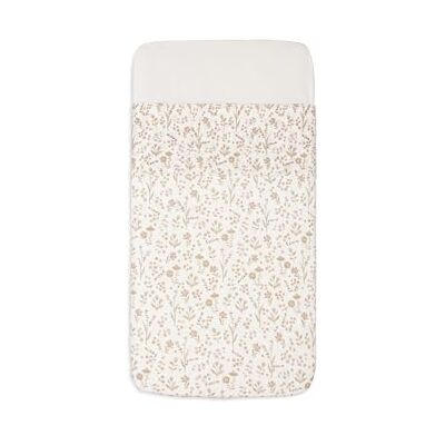 Jollein Drap de lit pour berceau Bloomy 75 x 100 cm Pour berceau de bébé 100% coton Certifié Oeko-Tex Jollein Drap de lit pour berceau Bloomy 75 x 100 cm Pour berceau de bébé 100% coton Certifié Oeko-Tex