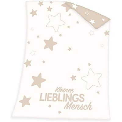 Herding Lieblingsmensch Couverture, Coton/Tricot, Multicolore, 75 x 100 cm Herding Lieblingsmensch Couverture, Coton/Tricot, Multicolore, 75 x 100 cm
