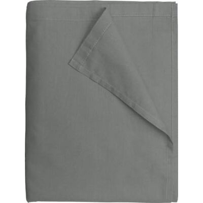 Le linge de Jules Drap Plat 240x300 cm Gris 100% Coton 57 Fils Le linge de Jules Drap Plat 240x300 cm Gris 100% Coton 57 Fils