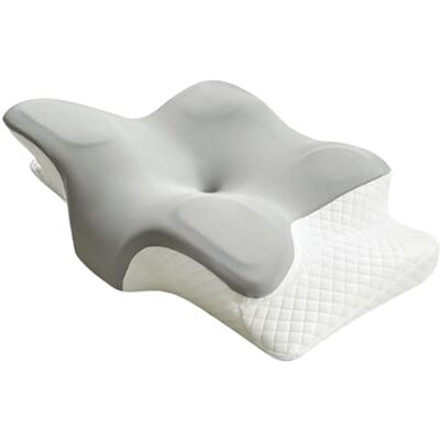 Tbintul Oreiller orthopédique en mousse à mémoire de forme Oreiller ergonomique Pour les douleurs au cou, les côtés, le dos et le ventre Pour améliorer la qualité du sommeil Tbintul Oreiller orthopédique en mousse à mémoire de forme Oreiller ergonomique Pour les douleurs au cou, les côtés, le dos et le ventre Pour améliorer la qualité du sommeil