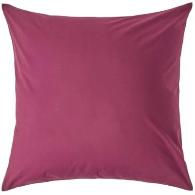 HOMESCAPES Taie d'oreiller de 80 x 80 cm de Couleur Bordeaux 100% Coton Egyptien avec Fermeture Eclair HOMESCAPES Taie d'oreiller de 80 x 80 cm de Couleur Bordeaux 100% Coton Egyptien avec Fermeture Eclair