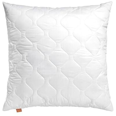 sleepling Sleeping 195863 Komfort 100 Oreiller, certifié Ökotex, lavable jusqu'à 60 °C, fabriqué en UE, garantie de capacité de remplissage et de taille, 65 x 65 cm, blanc sleepling Sleeping 195863 Komfort 100 Oreiller, certifié Ökotex, lavable jusqu'à 60 °C, fabriqué en UE, garantie de capacité de remplissage et de taille, 65 x 65 cm, blanc