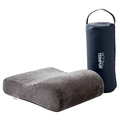 TEMPUR Oreiller de voyage ®, ergonomique, (25 x 31 x 10/7 cm), anthracite TEMPUR Oreiller de voyage ®, ergonomique, (25 x 31 x 10/7 cm), anthracite